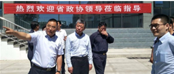 河北省政協副主席沈小平到青（qīng）鳥消防考察（chá）調研