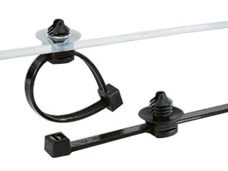 杉樹型固定式自帶固（gù）定座紮帶（dài）(內側鋸齒)