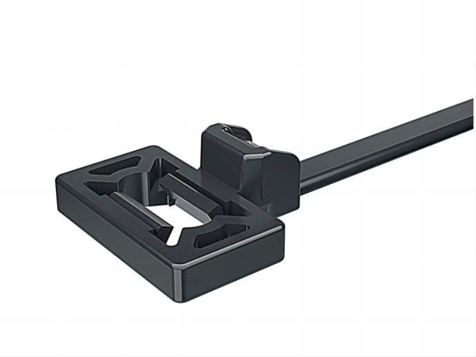 可橫向調整的一體式焊接（jiē）螺栓固定紮帶
