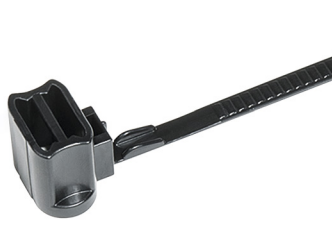 可移動的一體式焊接螺栓固定紮帶